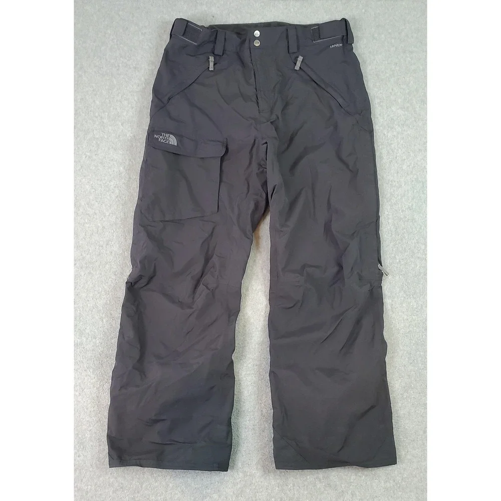 The North Face HyVent Snow Pants Mens Large (36x32) Gray Ski Snowboard